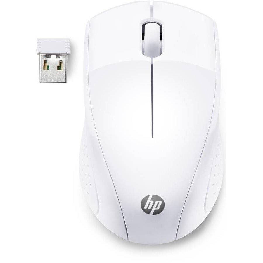 HP Mouse wireless HP 220, Alb