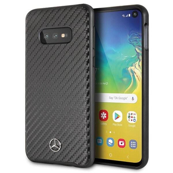 Husa Dynamic Line Hardcase Carbon MEHCS10LSRCFBK - Samsung G970 Galaxy S10E Negru