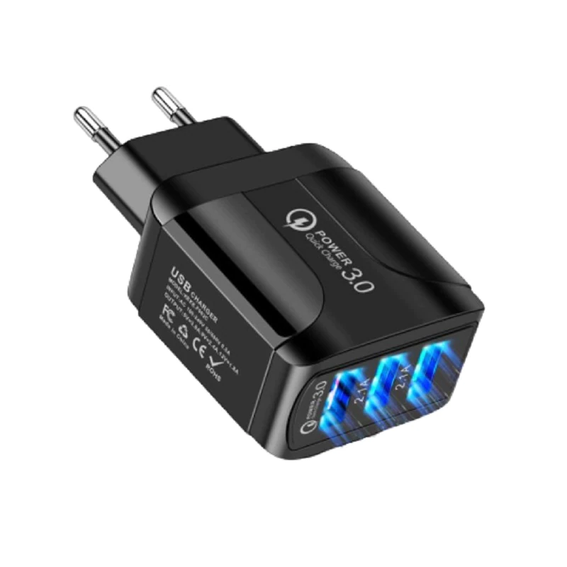 Incarcator Retea Quick Charge 3XUSB 3.0 