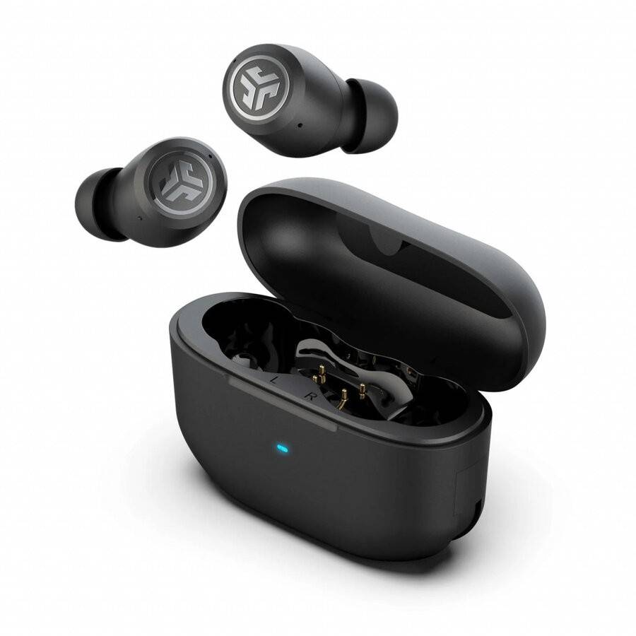 JLab Casti True Wireless JLAB JBuds ANC Earbuds, Bluetooth, Smart ANC, Personalizare EQ3, Control tactil, Waterproof IP55, Negru