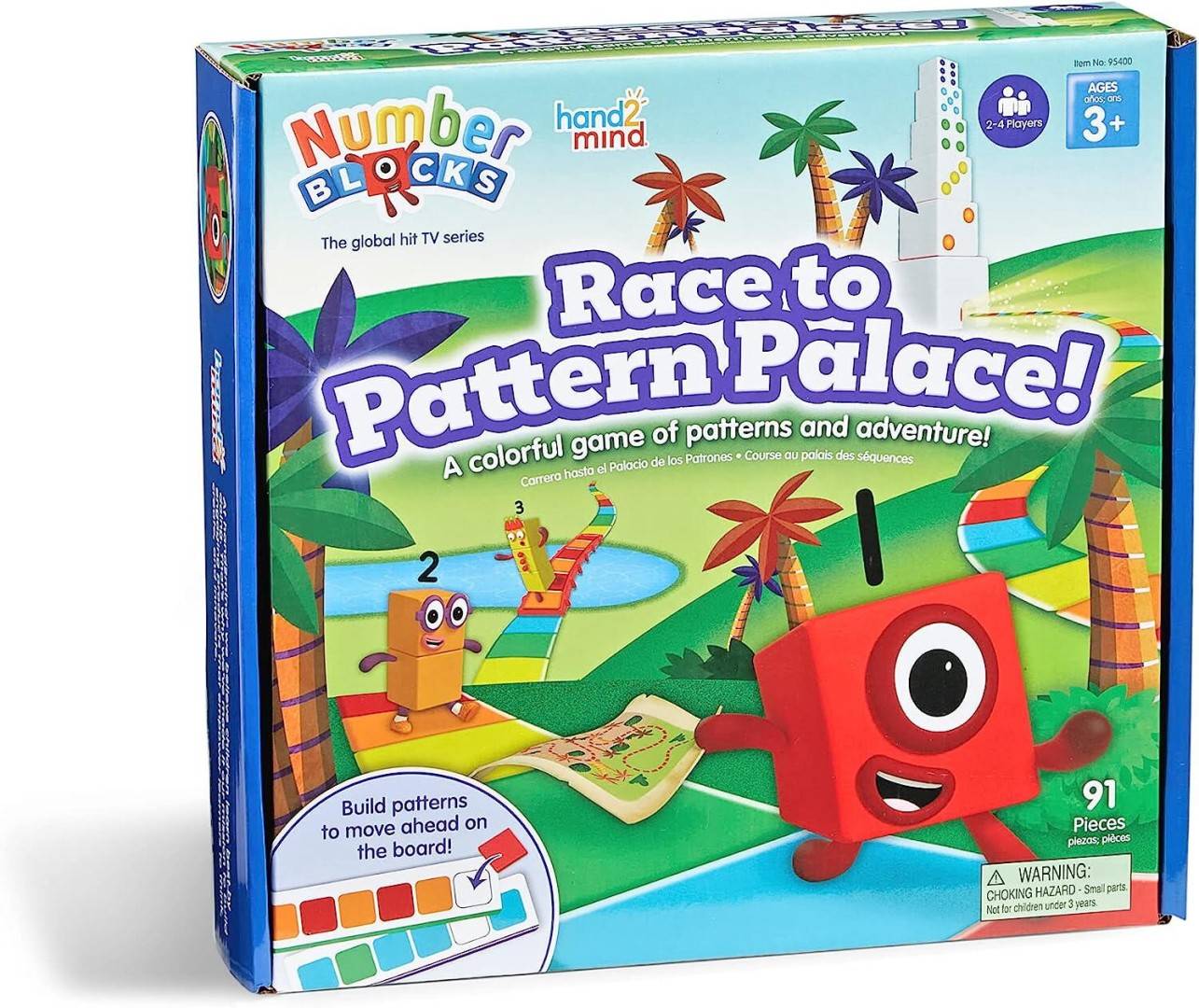 Joc Numberblocks - Cursa de la Palatul Modelelor