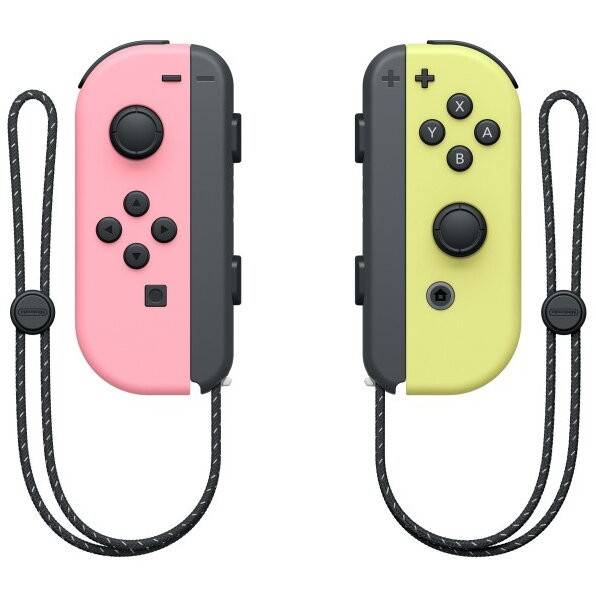 Joy-Con Set of 2 pastel pink and pastel yellow