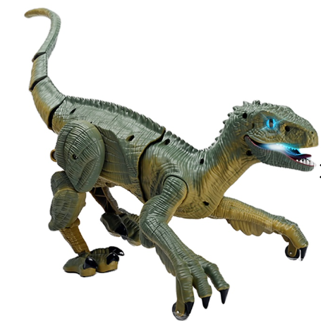 Jucarie 3D dinozaur cu lumini dinosaur assassin