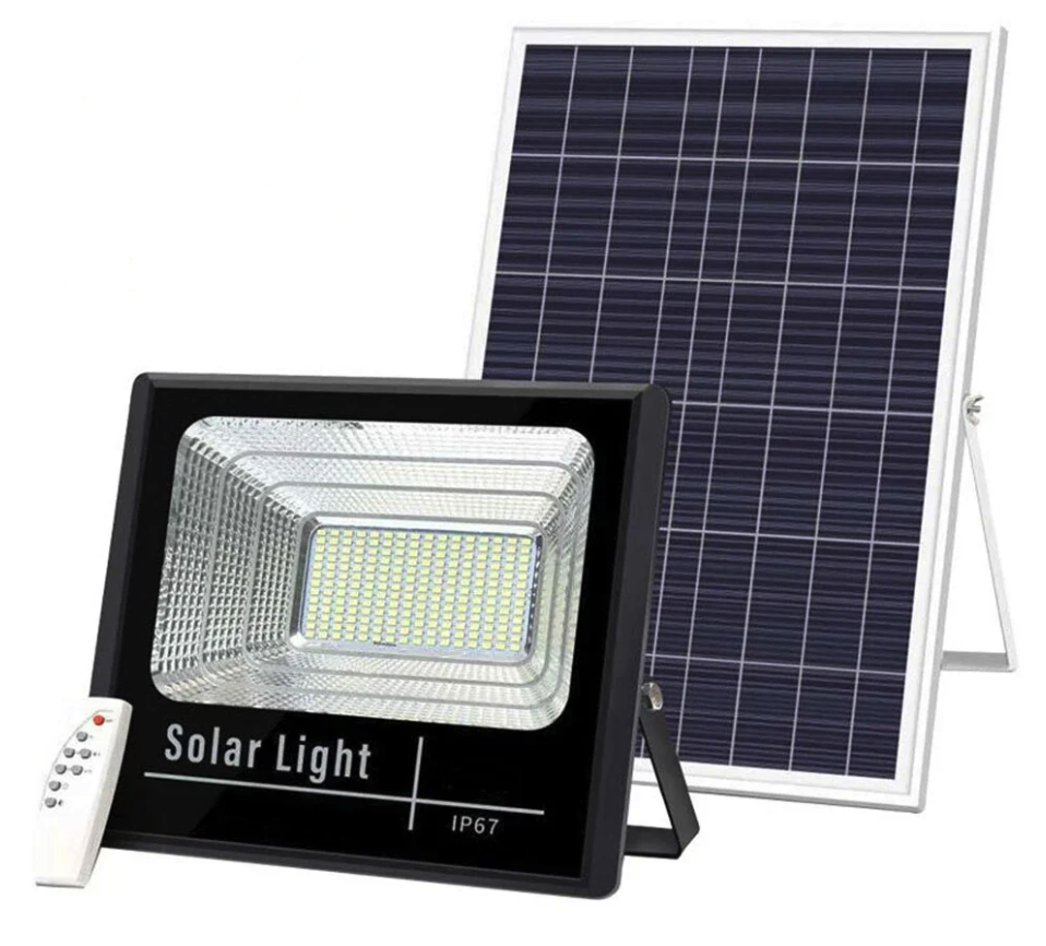 Kit Proiector Led cu panou solar 300W si telecomanda 780 LED