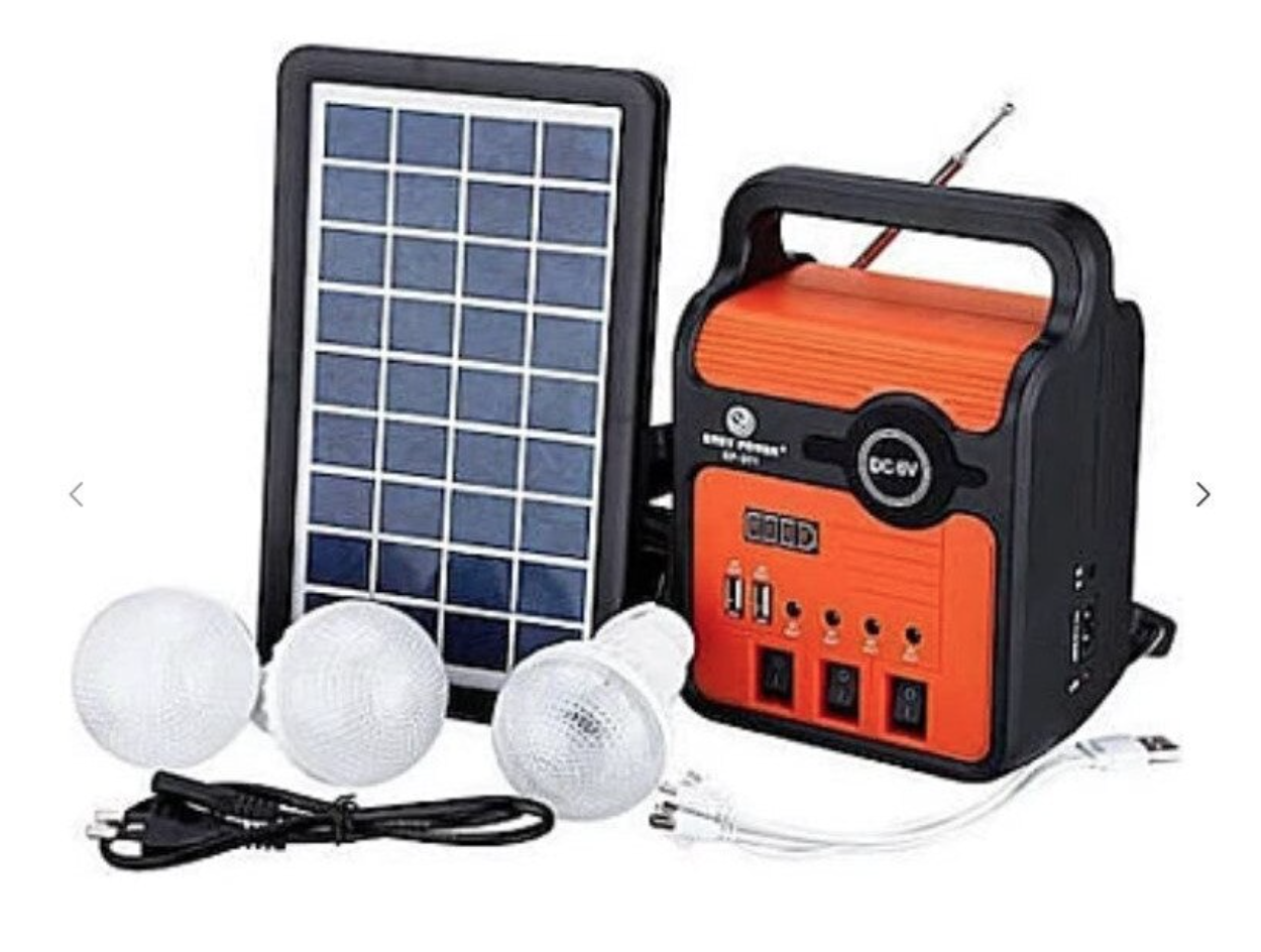 Kit solar multifunctional cu difuzor Bluetooth EP 371BT