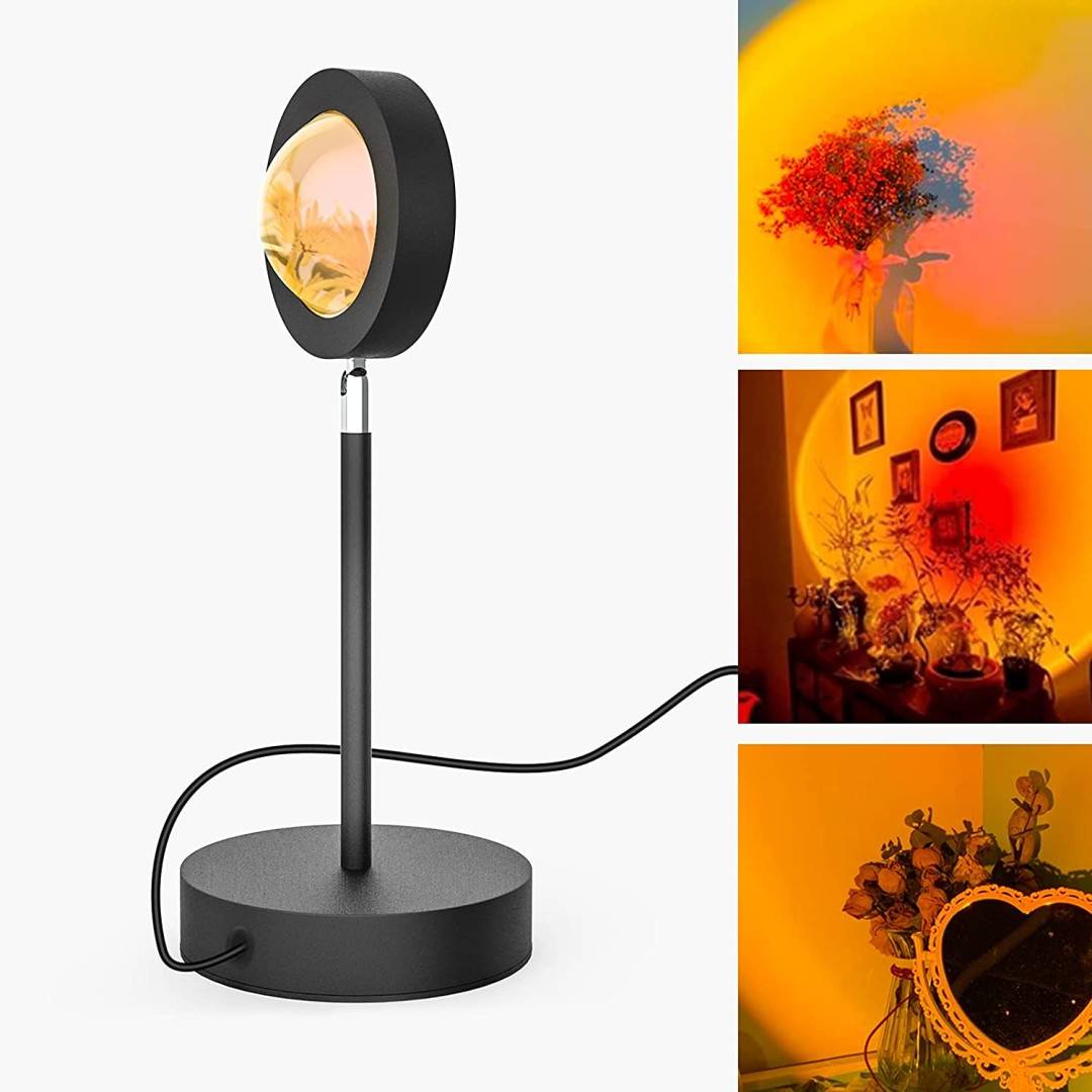 Lampa Atmosfera Orange SUNSET Lamp alimentare USB