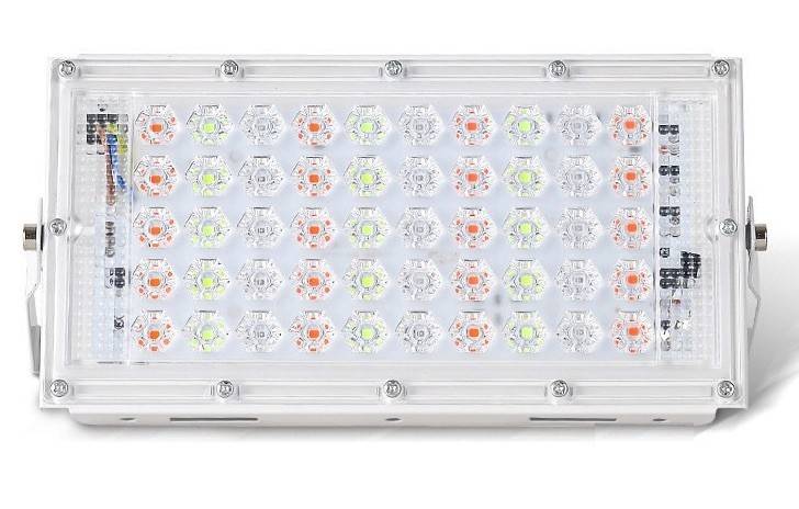 Lampa de lucru RGB 50LED 50W Multicolor cu Telecomanda XL