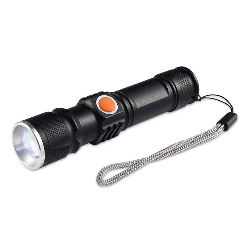 Lanterna de Mana Mini ST 515/616 LED T6 Zoom si Incarcare Directa USB 