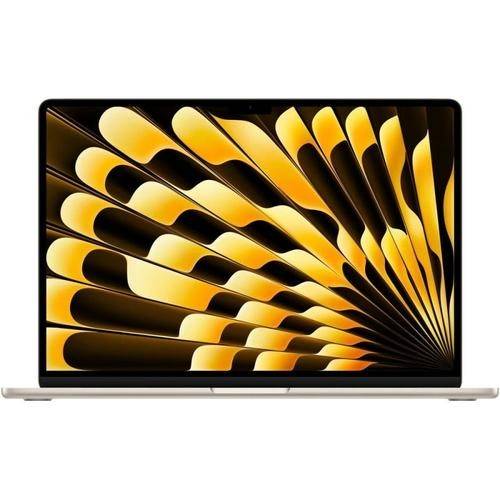 Laptop Apple MacBook Air 15 (Procesor Apple M3 (8-core CPU), 15.3inch Liquid Retina, 8GB, 256GB SSD, Apple M3 10-core GPU, Mac OS, Layout INT, Auriu)