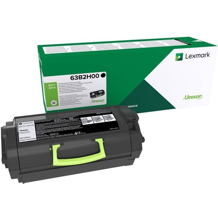 LEXMARK LEXMARK 63B2H00 BLACK RETURN PROG. TONER