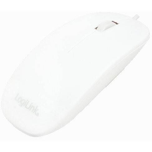 logilink Mouse optic Logilink, USB, 1000 dpi, Alb