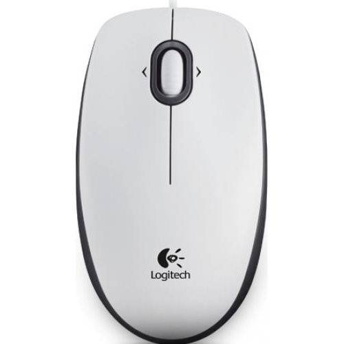 Logitech Logitech Corded Mouse M100 - Emea - White