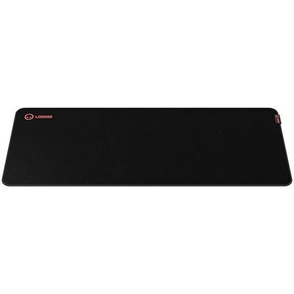 LORGAR Mousepad gaming Lorgar Main 329 900x360, Negru/Rosu