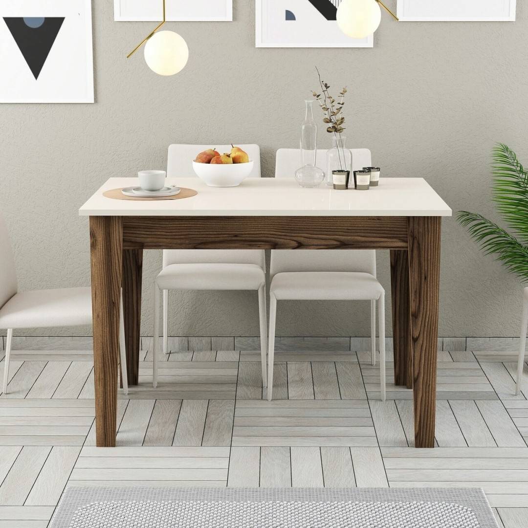 Masa de bucatarie, Hommy Craft, Kiev 508, PAL, Maro/Crem