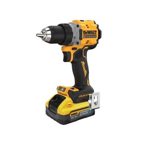 Masina de gaurit si insurubat DeWALT DCD800H2T-QW, 90 Nm, 2000 rpm + 2x Acumulatori PowerStack 5.0 Ah, Incarcator, Valiza depozitare TSTAK