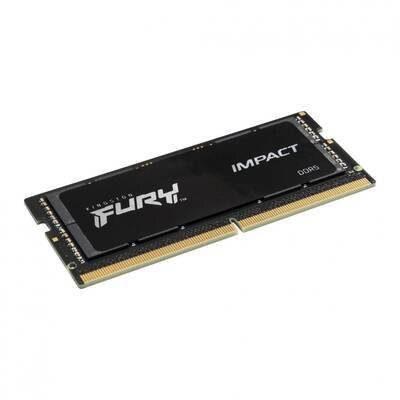 Memorie Laptop Kingston FURY Impact, 8GB, DDR5, 4800MHz, CL38, 1.1v- desigilat