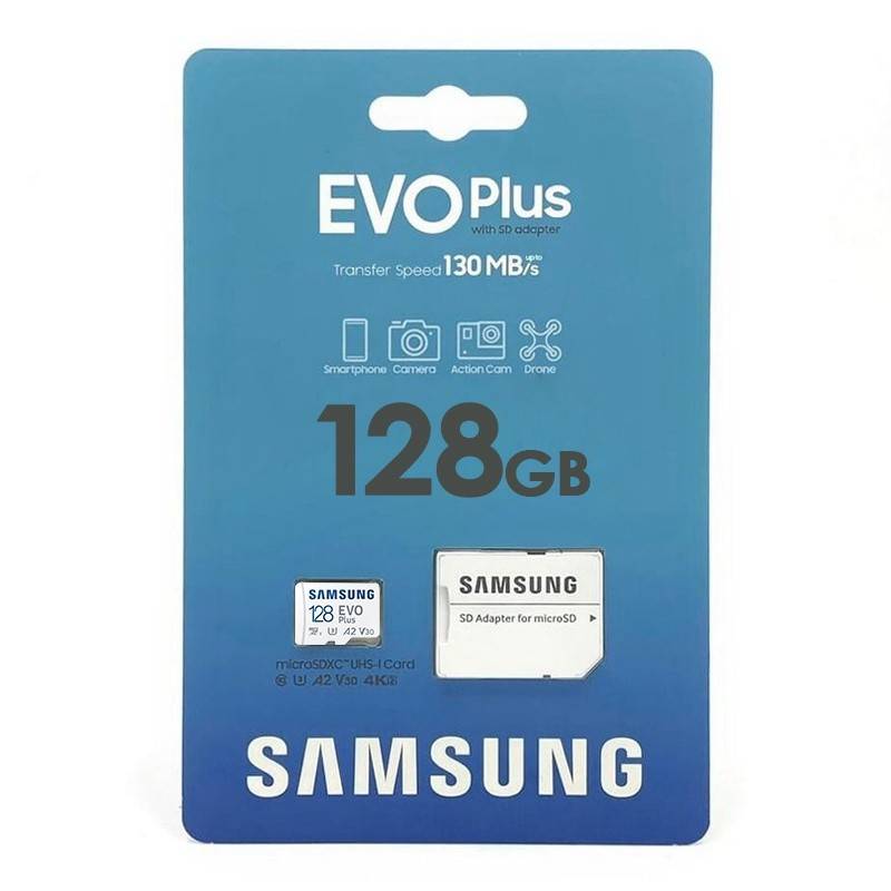 micro sd card 128gb uhs-1 evo plus samsung