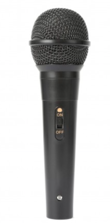 Microfon cu fir Andowl Q MIC611 de 3m negru