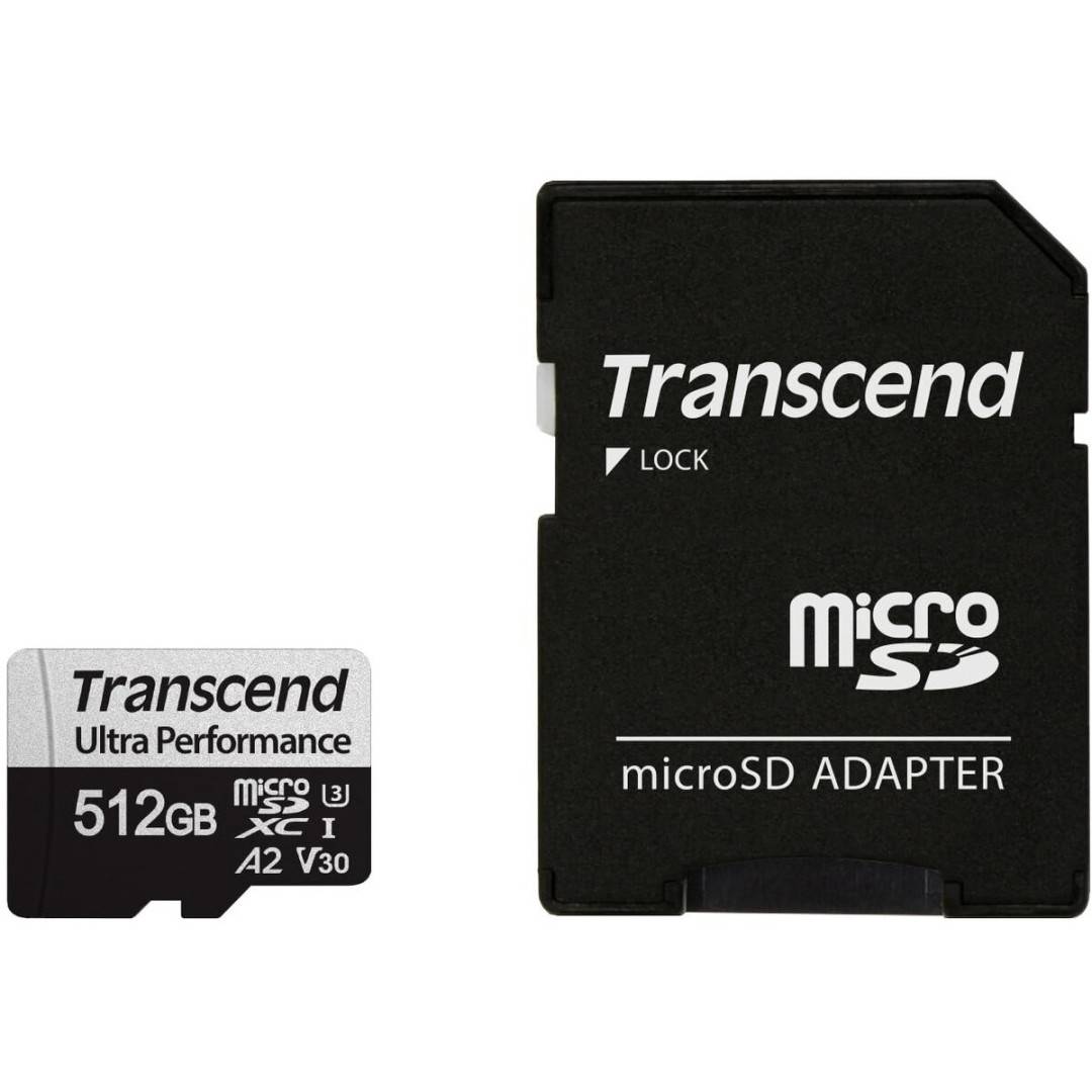 microSD 512GB SDXC USD340S w/Adapter