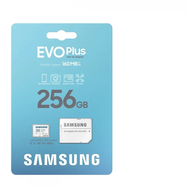 microSDXC EVO Plus 256GB + Adapter