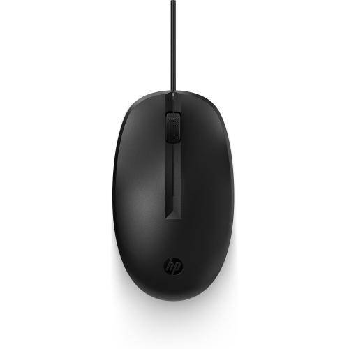 Mouse de calatorie, HP, Cablu USB, Negru