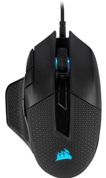 Mouse Gaming Corsair NIGHTSWORD, RGB, USB (Negru)