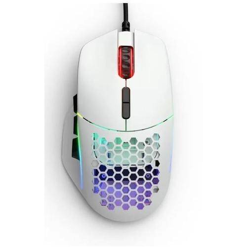 Mouse Gaming Glorious PC Gaming Race Model I, 19000 dpi, USB, iluminare RGB (Alb)