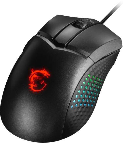 Mouse Gaming MSI Clutch GM51 Lightweight, USB-A, Senzor Optic PixArt PAW-3395, 26000 DPI (Negru)