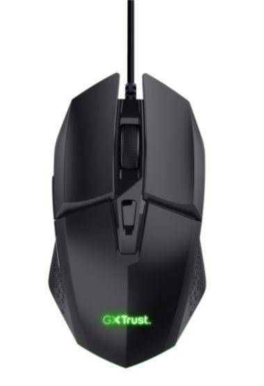 Mouse Gaming Trust GXT 109 Felox, iluminat, DPI 6400, interfata USB 2.0 (Negru)