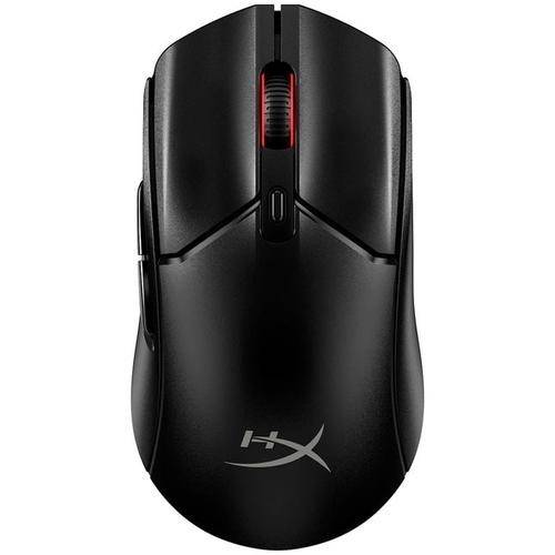 Mouse gaming wireless HyperX Pulsefire Haste 2 Core, 12000 DPI, ultrausor (70 g), 2,4GHz/Bluetooth 5.2, autonomie pana la 100 de ore, 6 butoane, software NGENUITY, PTFE skates, Negru