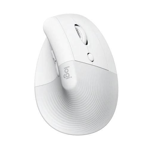 Mouse Logitech Lift Vertical Ergonomic, Offwhite / Pale Grey