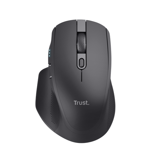 Mouse Optic Trust Ozaa+, 3200 dpi, Multi-Device, Wireless, Bluetooth (Negru)