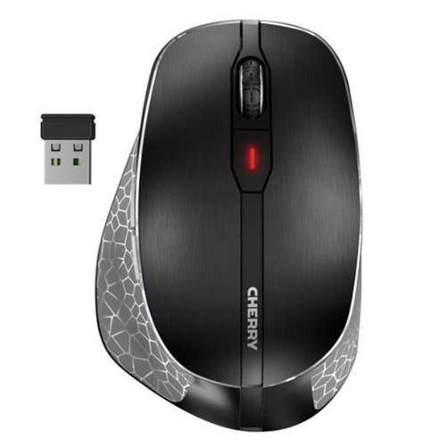 Mouse Wireless Cherry MW 8C ERGO AES Ergonomic, 3200 DPI, Bluetooth 4.0 (Negru/Gri)