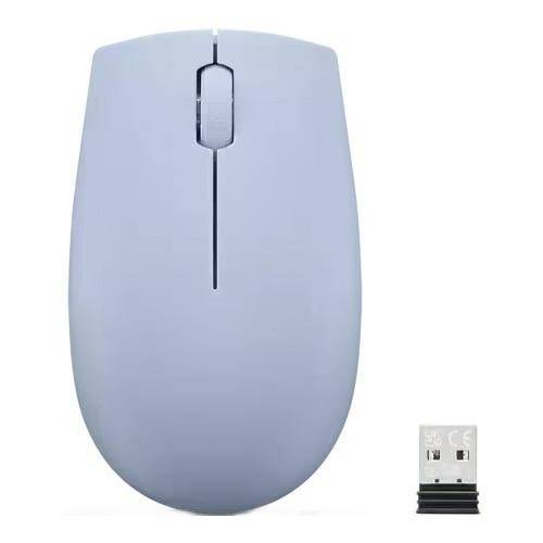 Mouse wireless Lenovo 300, 1000 DPI (Albastru)