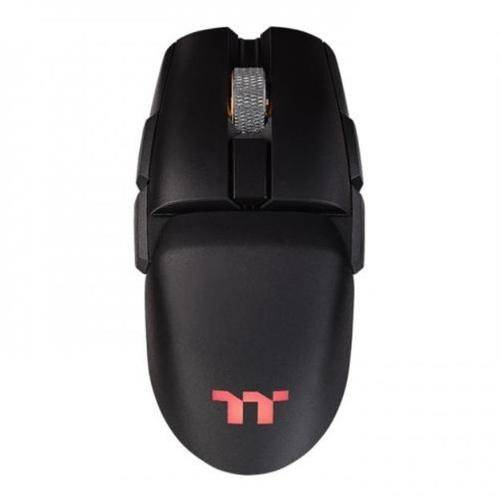 Mouse Wireless Optic Thermaltake eSports Argent M5, 16000 DPI, iluminare RGB (Negru)