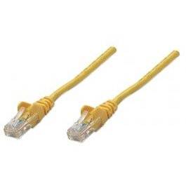 Network Cable, Cat5e, UTP RJ-45 Male / Male, 33.5 ft. (10.0 m), Yellow