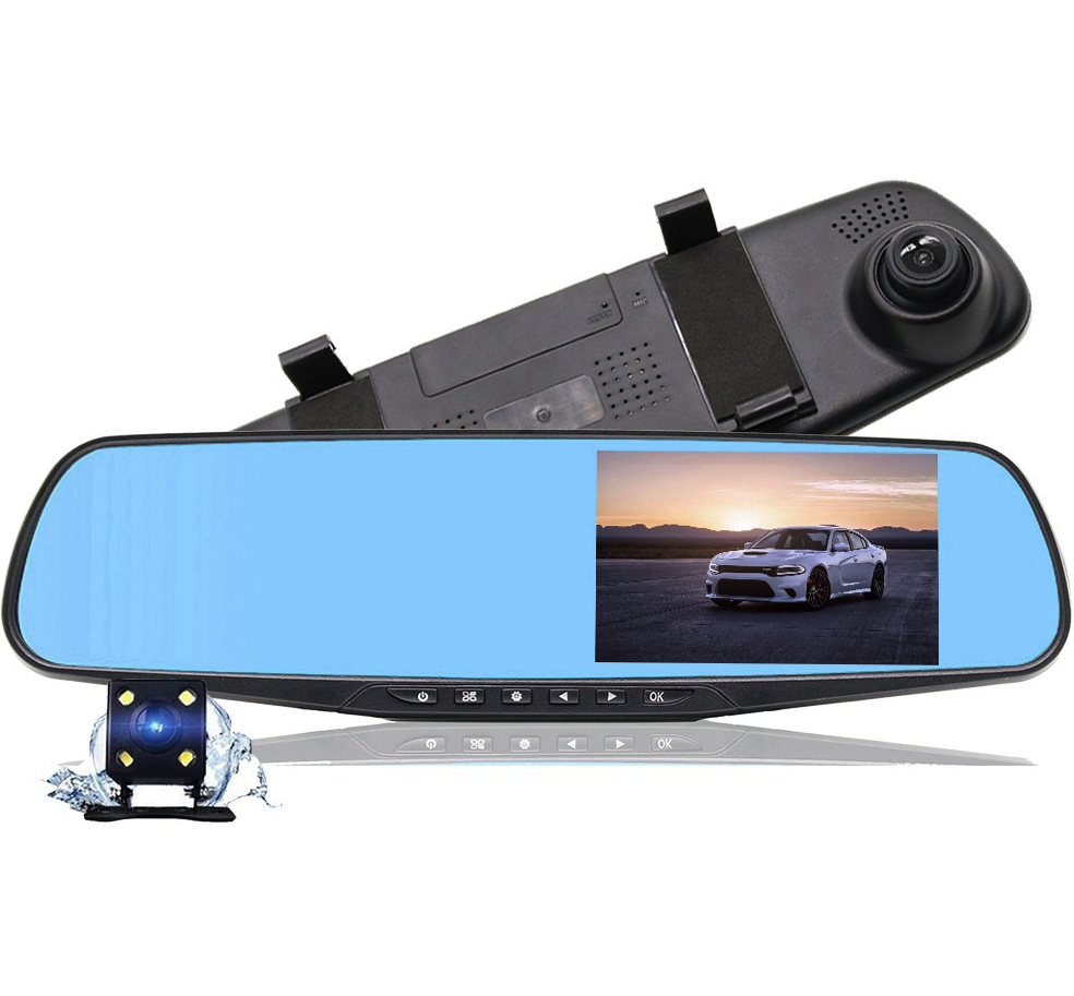 Oglinda AUTO display 3.5 cu camera fata-spate