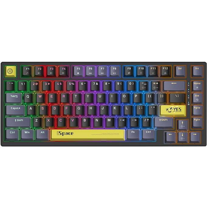 ONIKUMA G52 82 Keys USB Wired Mechanical Keyboard