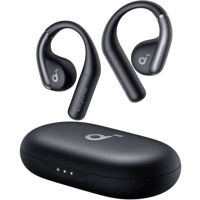 Open-Ear, SoundCore AeroFit, IPX7, Black