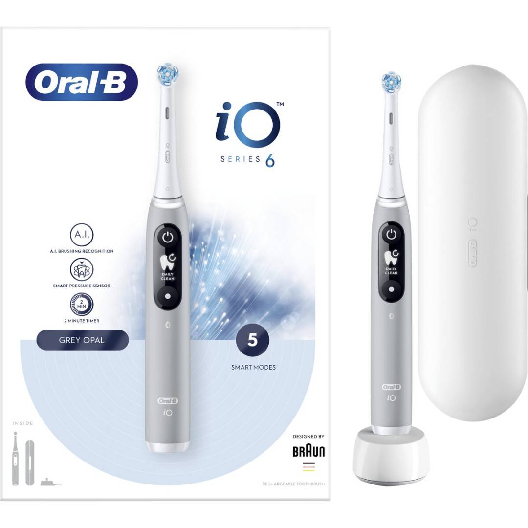 Oral-B iO 80351524 periuta de dinti electrica, vibranta Gri