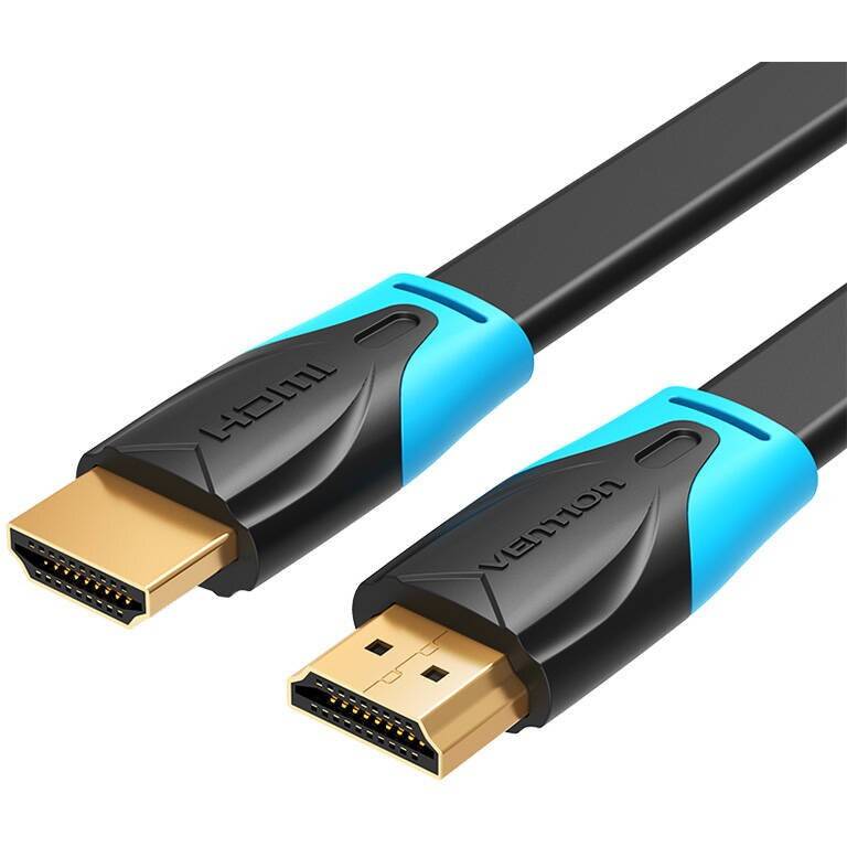 Płaski kabel HDMI Vention VAA-B02-L500 5m 4K 60Hz (Czarny)