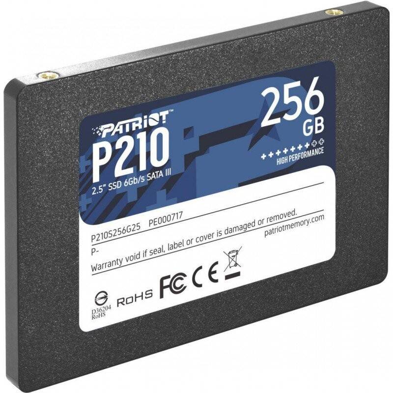 Patriot SSD Patriot P210 256GB, SATA-III, 2.5