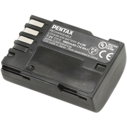 Pentax DSLR Li-Ion Battery D-Li90 for K-3 Mark III, K-1 Mark II, K-1