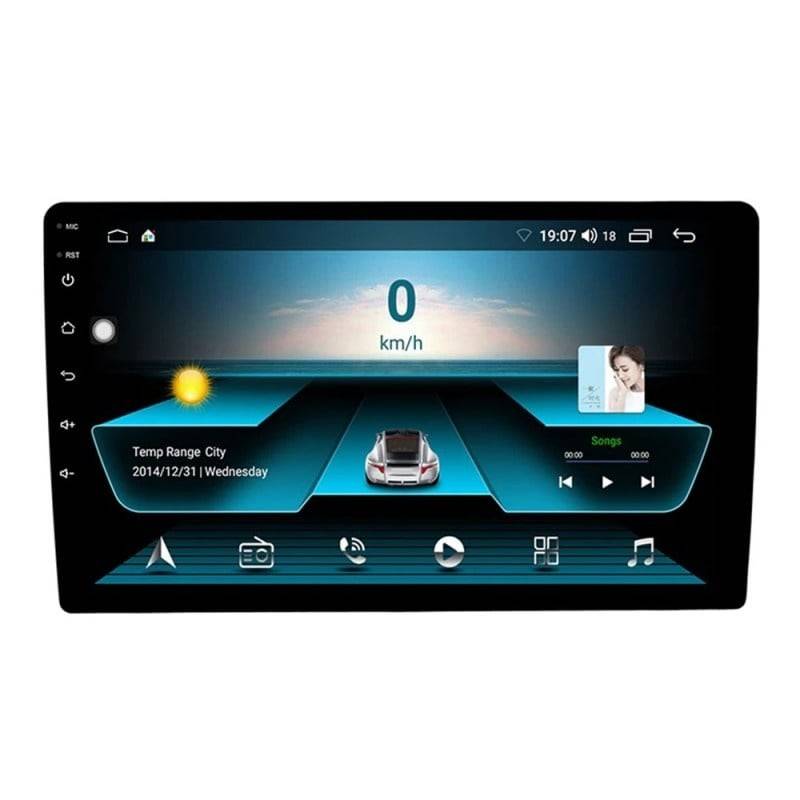 Player Auto 9 Inch Techstar®, 2DiN, Radio FM, Navigatie, GPS, Android 11, 1 GB RAM, 16 ROM, MirrorLink, Mp5, Bluetooth, Touchscreen, Divix, AVI, USB, SD Card, AUX