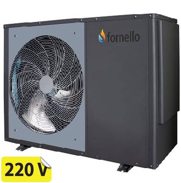 Pompa de caldura aer-apa pentru incalzire si racire FORNELLO ECO Green CGK025V3L MONOBLOC 9.5 KW, Inverter R32 ERP A+++, compresor rotativ Panasonic, MONOFAZAT