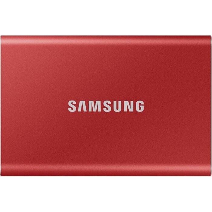 Portable T7 Red 500GB USB 3.2 tip C