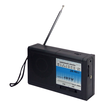 Radio AM/FM Gold JR-9011