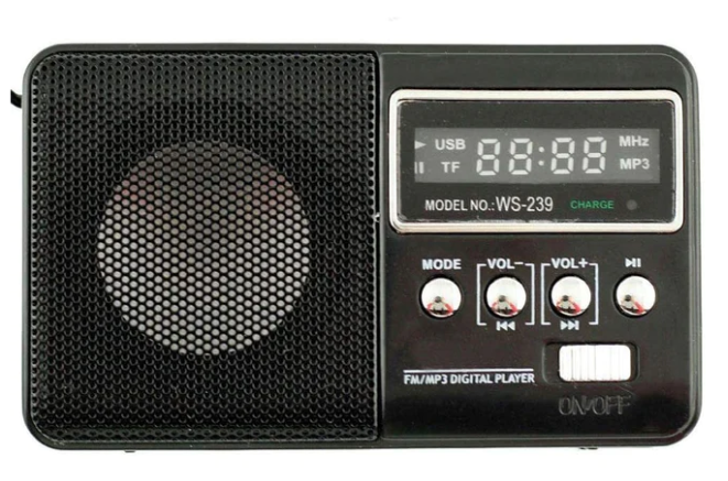 Radio portabil Andowl Q Y7000 Reincarcabil cu Bluetooth