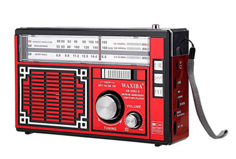 RADIO XB394BT clasic rosu portabil 