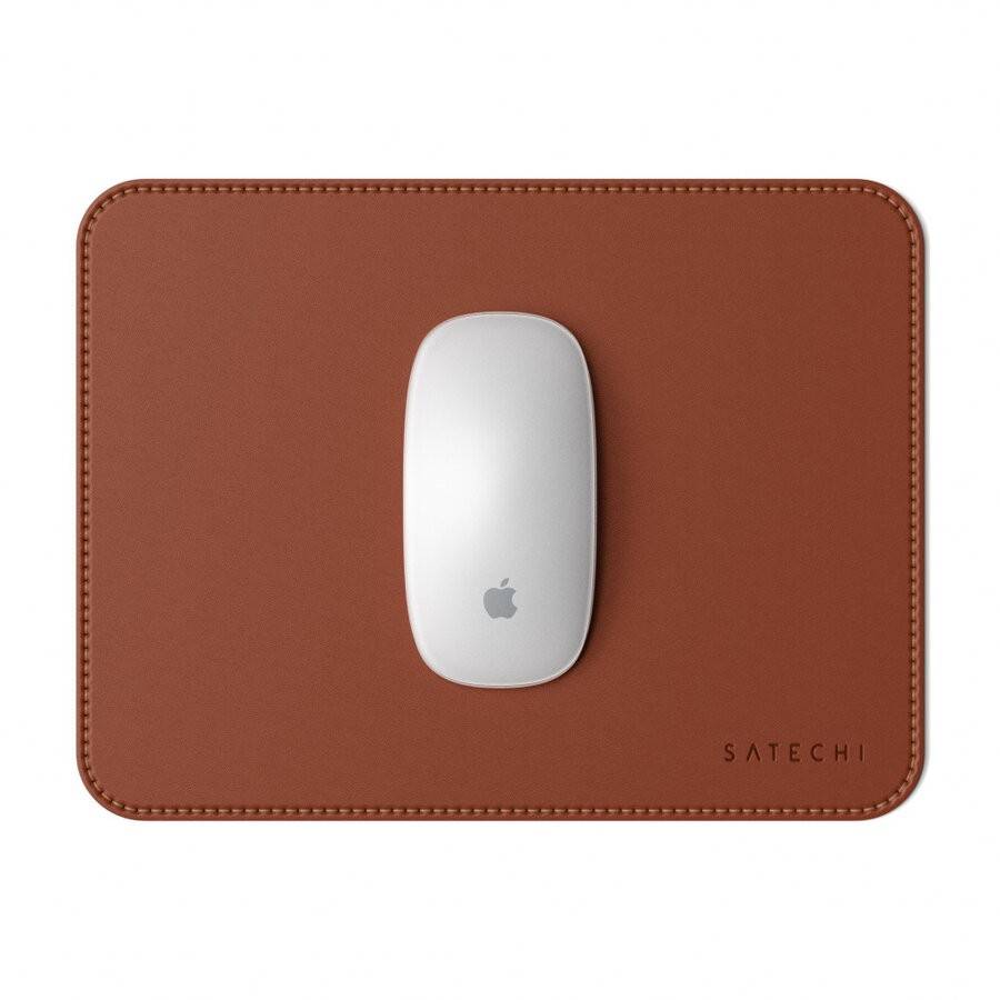 Satechi Mouse Pad Satechi Eco din piele, Maro